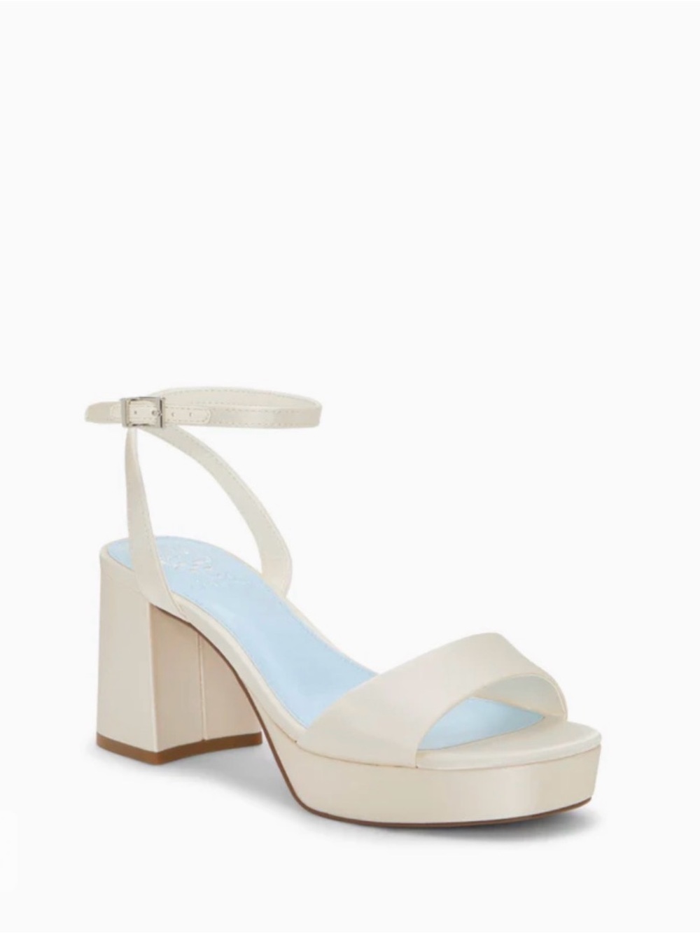 Vince Camuto Pendreya Platform Sandal in Milk
